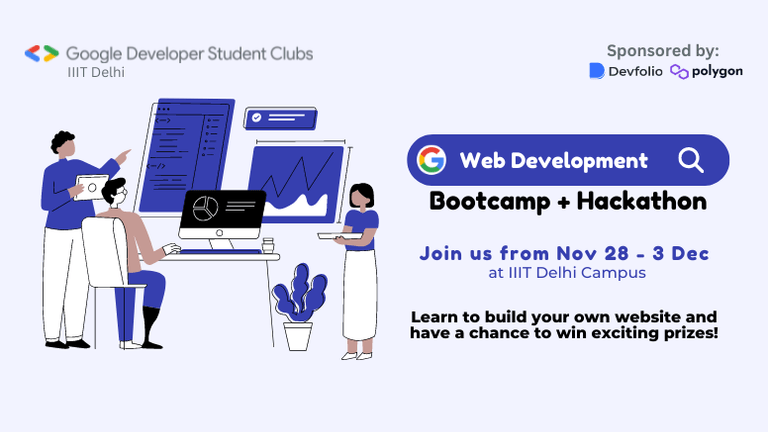GDSC IIIT Delhi Bootcamp | Devfolio
